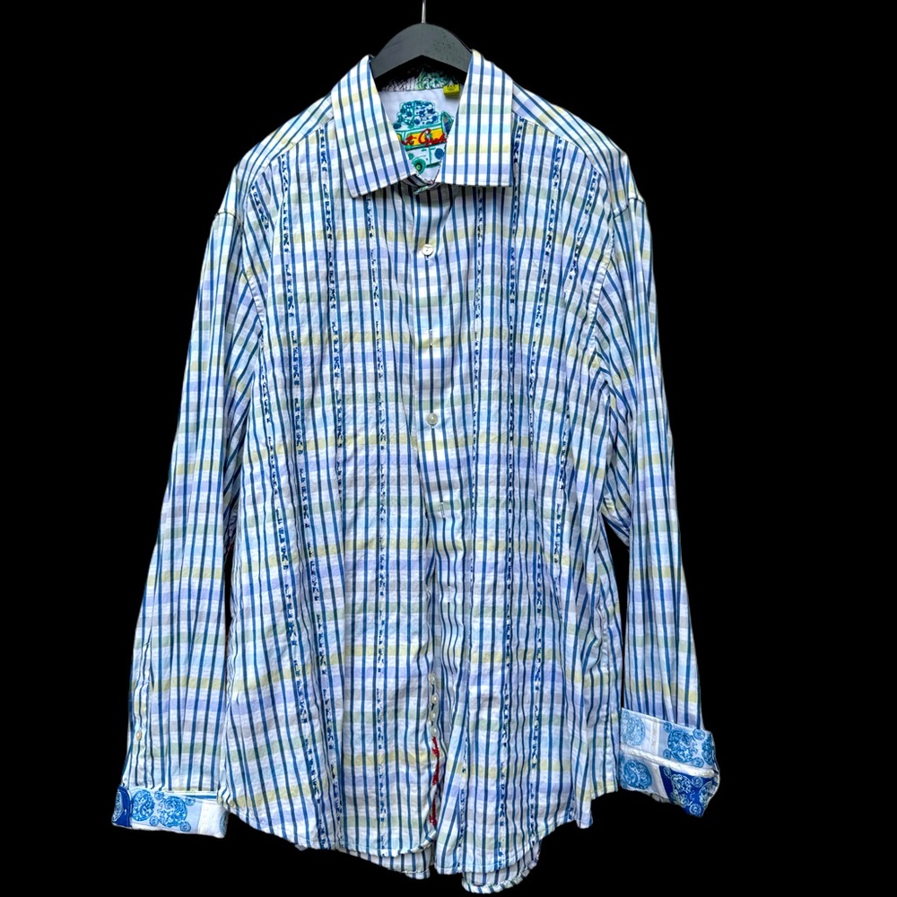 Robert Graham long sleeve button up shirt